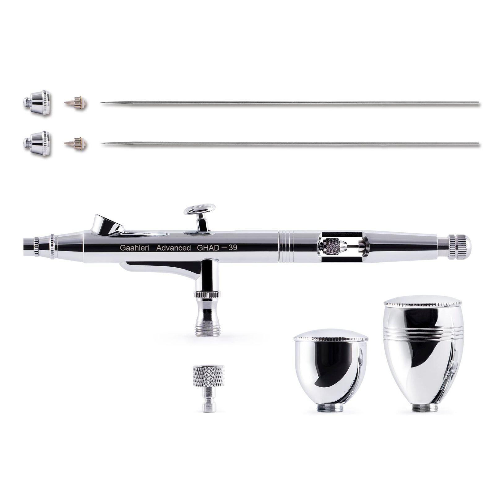 ☆新品☆Gaahleri エアブラシ ダブルアクション Advanced Series GHAD-39 (自定心挿入式ノズル構造) ノズル口径0.35 & 0.5mm模型 塗装 3162c5f2