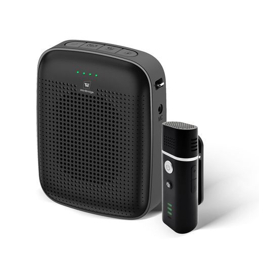 WWINBRIDGE15Wスピーカーハンズフリー拡声器小型ポータブル拡声器マイク付きイベント会議店頭販売観光ガイドなどに最適拡声器A006