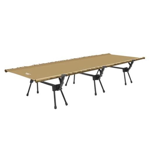 GOGlampingYUMEMI2WAYコットキャンプコット折り畳みベッド高強度1000Dオックスフォードハイ/ロー切替静音折りたたみベッドキャンプ耐荷重約150kg安定感テントコットアウトドア用防災自宅用会…