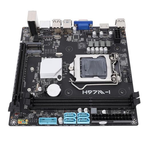 LGA1150コンピューターマザーボードの場合、2XDDR316GBITXマイニングマザーボードコアI7I5I34番目のプロセッササポート1920x108060HzシリアルATA3.0M.2NVMEプロトコル
