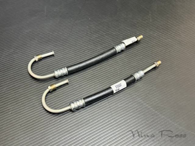 58-64 シボレー インパラ パワステ コントロールバルブホース 2本セット 新品 パワーステアリング 59 60 61 62 63