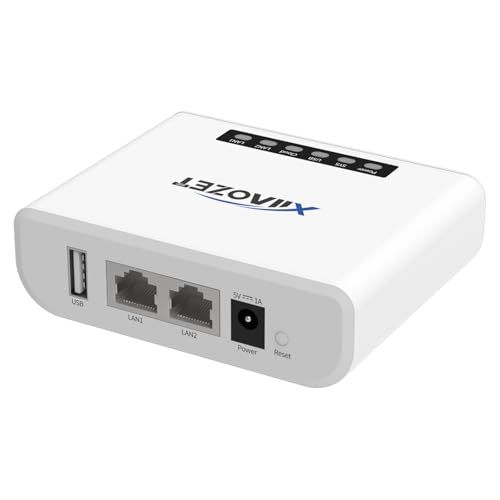 ワイヤレスプリントサーバー|USBプリンターをWi-Fi化|スマホ&PCから印刷可能|USB2.0対応|有線・無線LAN接続|複数PCで共有|2.4G/5G対応|LK100W 国内発送