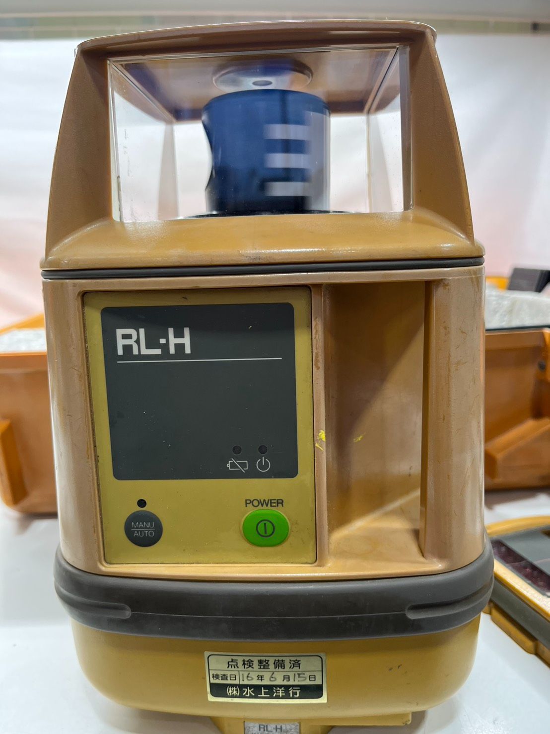 ● 通電のみ TOPCON RL-H レーザーレベル LS-30 受光器2個 付き ケース付 ●