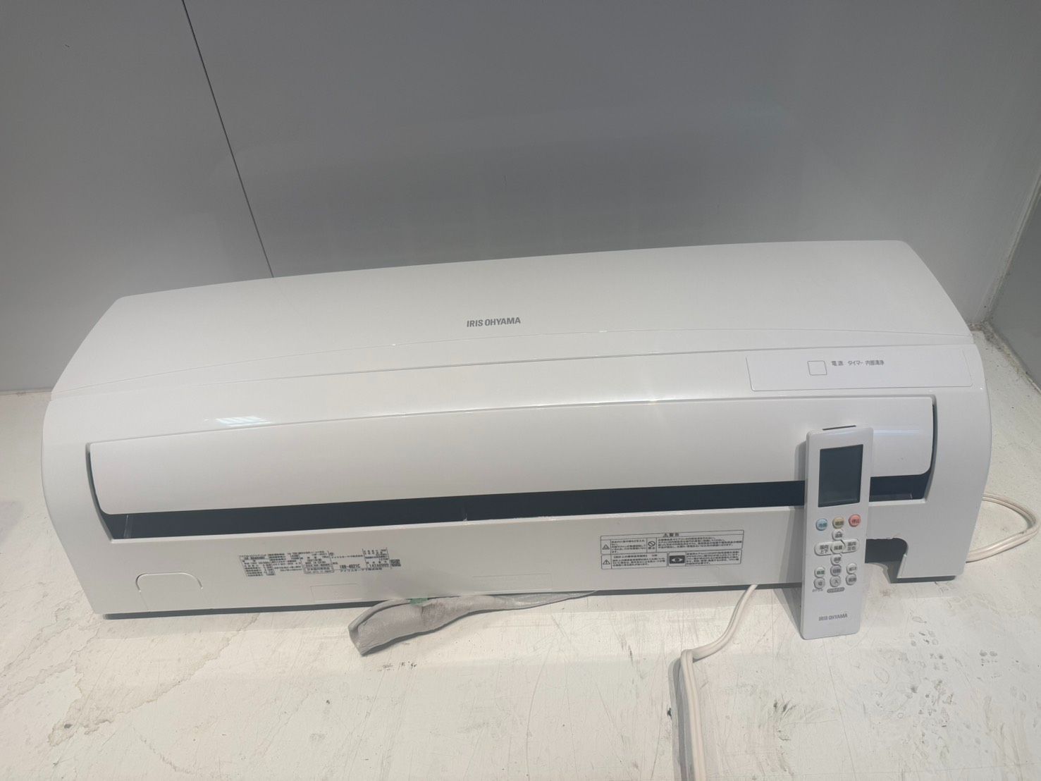 379　IRIS OHYAMA　2021年製エアコン　14～16畳用　整備済み
