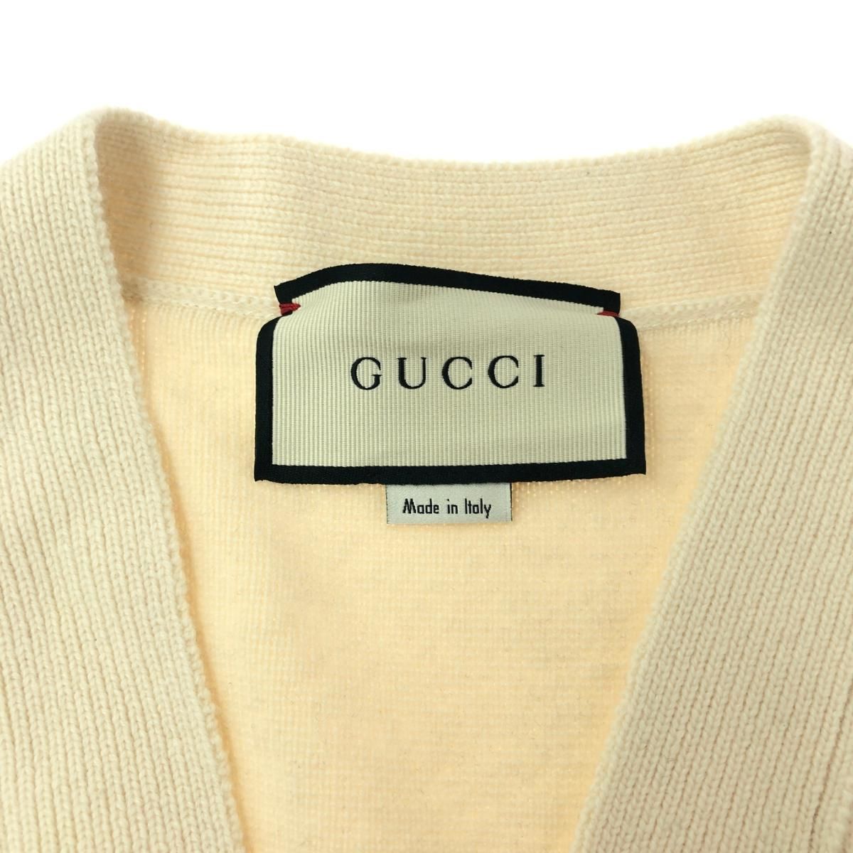 GUCCI グッチ シェリーラインカーディガン サイズ:L 522548-X9U83