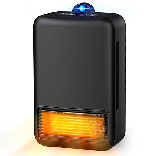 セラミックヒーター小型【安全重視・2025年新型】ファンヒーター省エネ600W/1200W電気ヒーター人感センサー付き電気ストーブ速暖暖房器具3段階温度調整タイマー機能転倒OFF過熱保護トイレ…