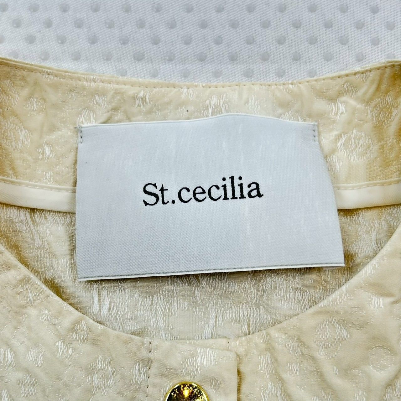 girlish St.cecilia PEANUT BLOUSE ブラウス トップス ジャガード