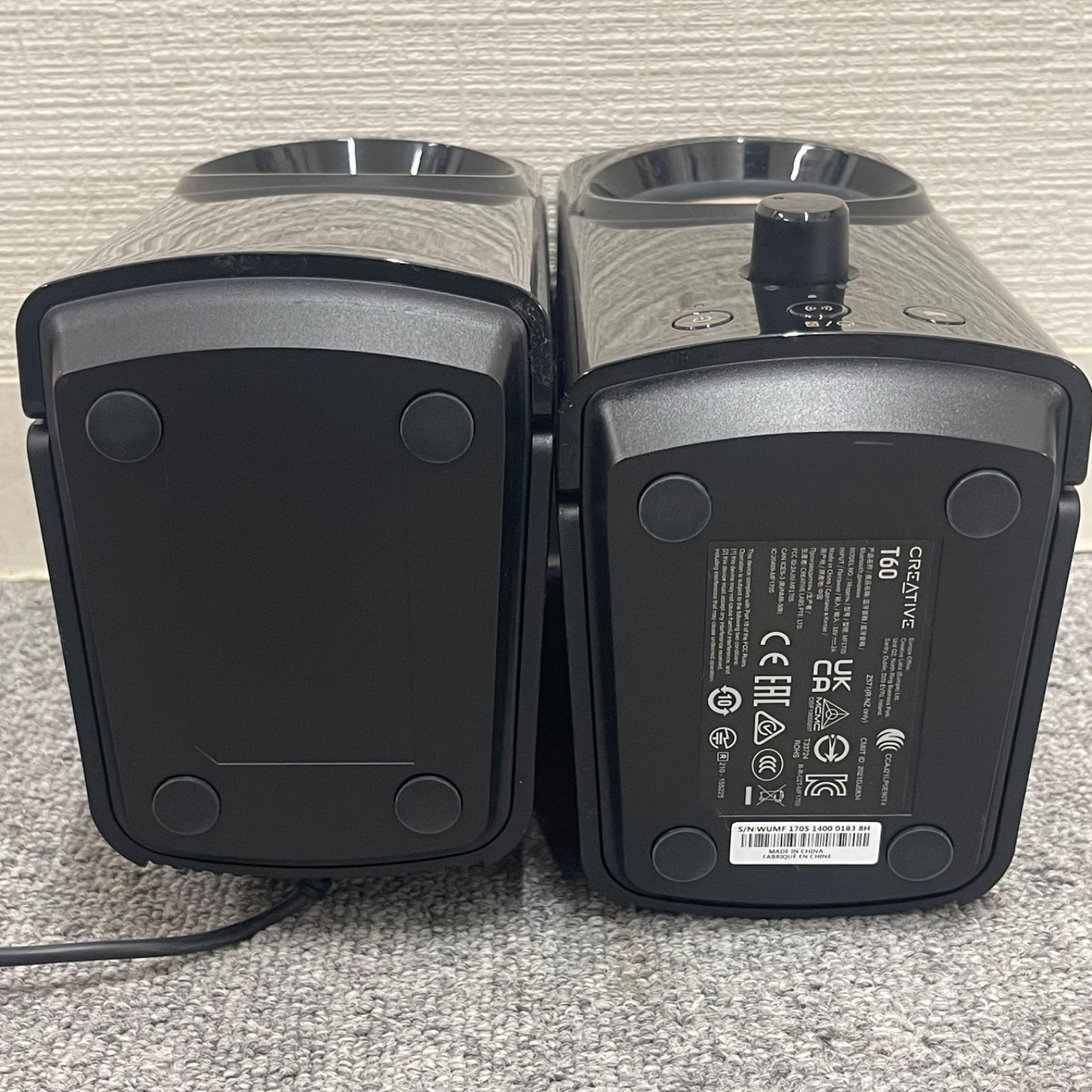 NPA】CREATIVE クリエイティブ スピーカー T60 MF1705 - メルカリ