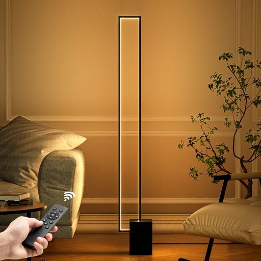TOJOYフロアライトledフロアランプスタンドライト無段階調光調色三色切り替えリモコン付き目に優しい省エネルギー間接照明ledライトフロアスタンドランプ照明スタンド組み立て不要長寿…