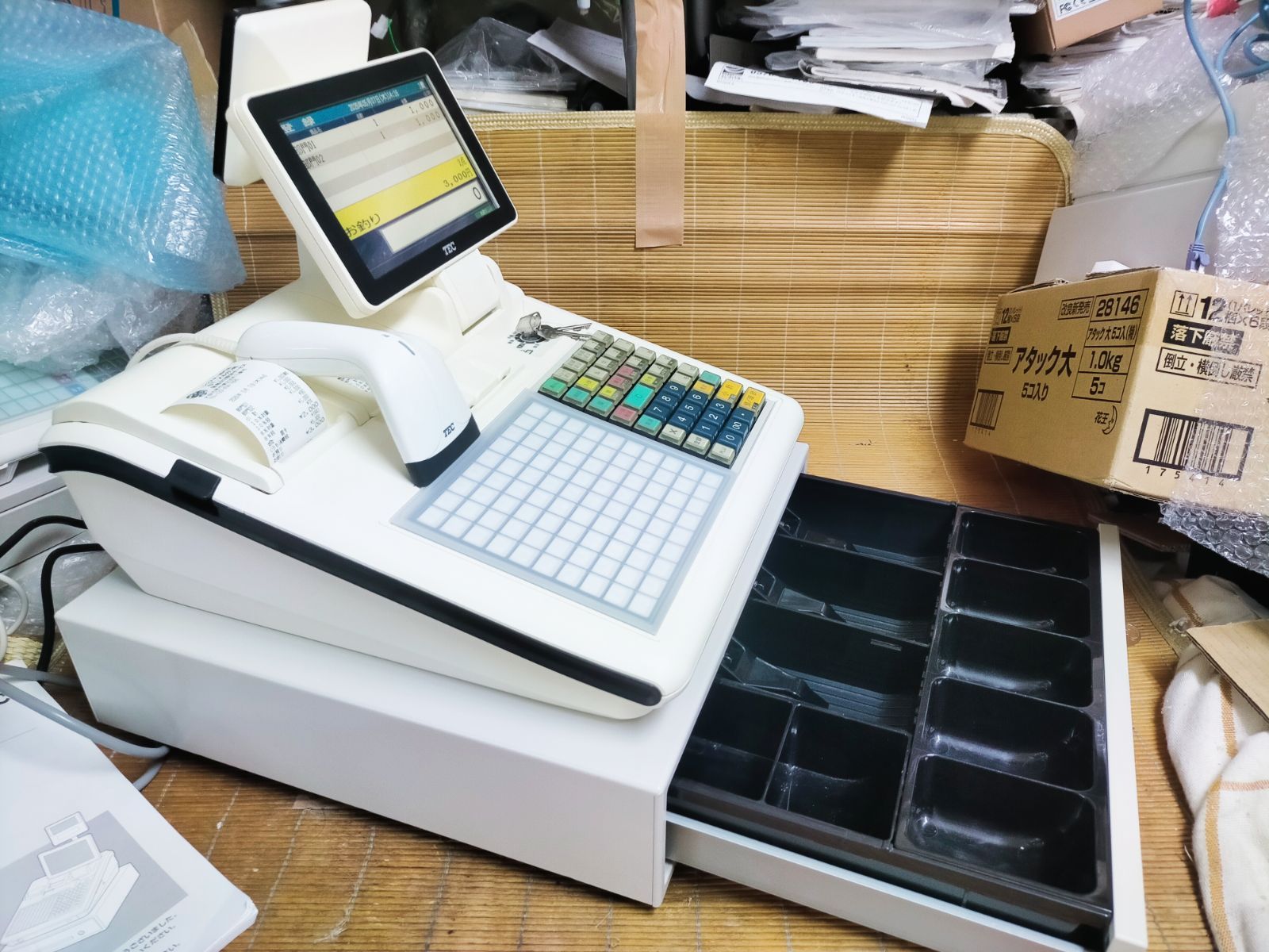 テックレジスター FS-3055 店名無料 インボイス対応 205535 - メルカリ