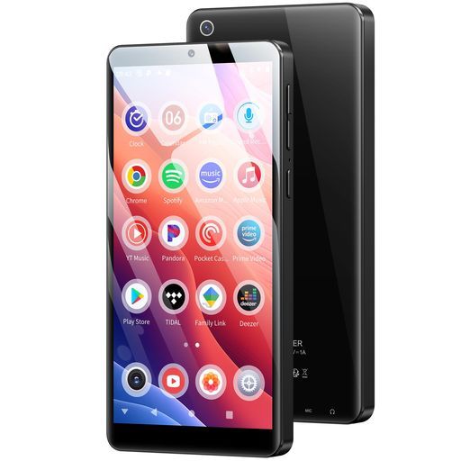 5.5インチAndroid13MP3プレーヤー8コア128GB内蔵WiFiBluetooth搭載自由にアプリを導入音楽検索可能Mp4動画再生1440Pデジタルオーディオプレーヤー2500mAhバッテリー長時間再生