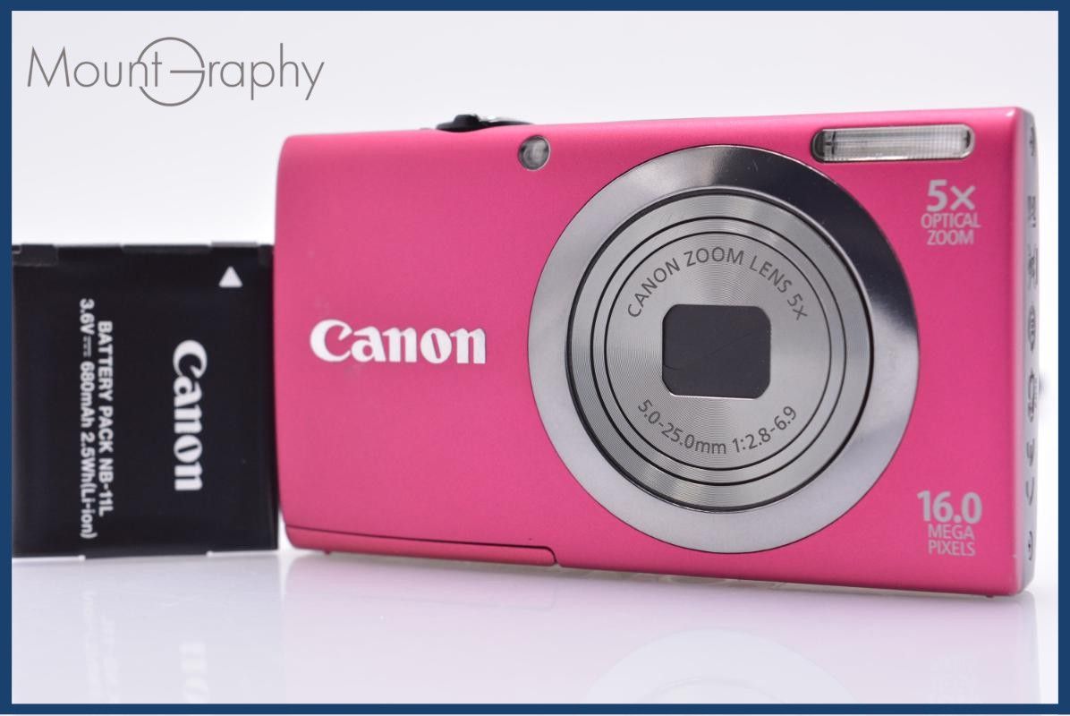 【動作保証】 キヤノン Canon PowerShot A2300 5X バッテリー付属 同梱無料 #ks16