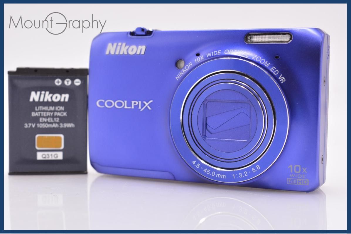 【動作保証】 ニコン Nikon COOLPIX S6300 10X バッテリー付属 同梱無料 #ks45