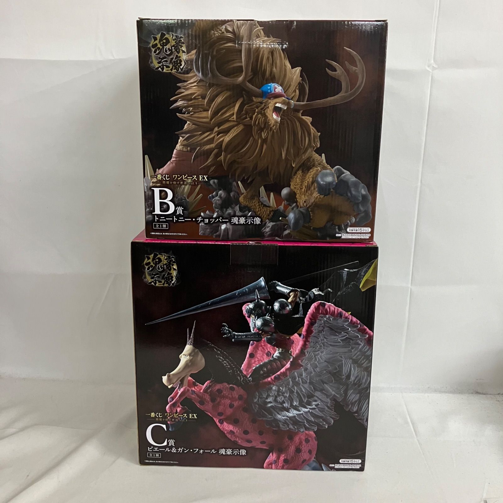 未開封 一番くじ ワンピースEX B賞 チョッパー C賞 ピエール＆ガン