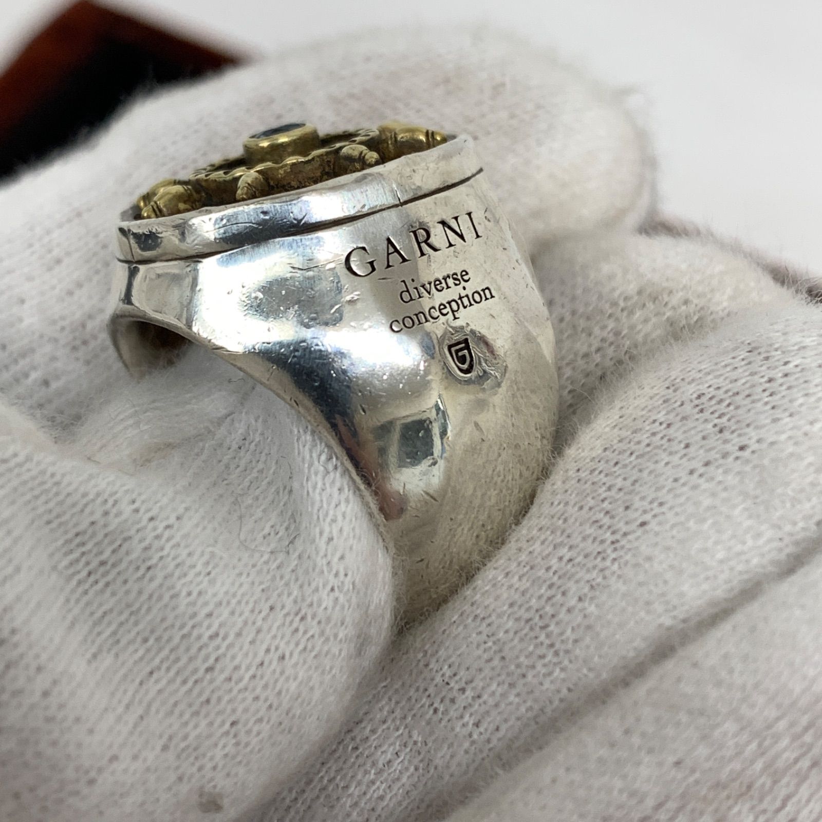 USED】GARNI ×バイオハザード コラボリング SV925 17号 M80507-7