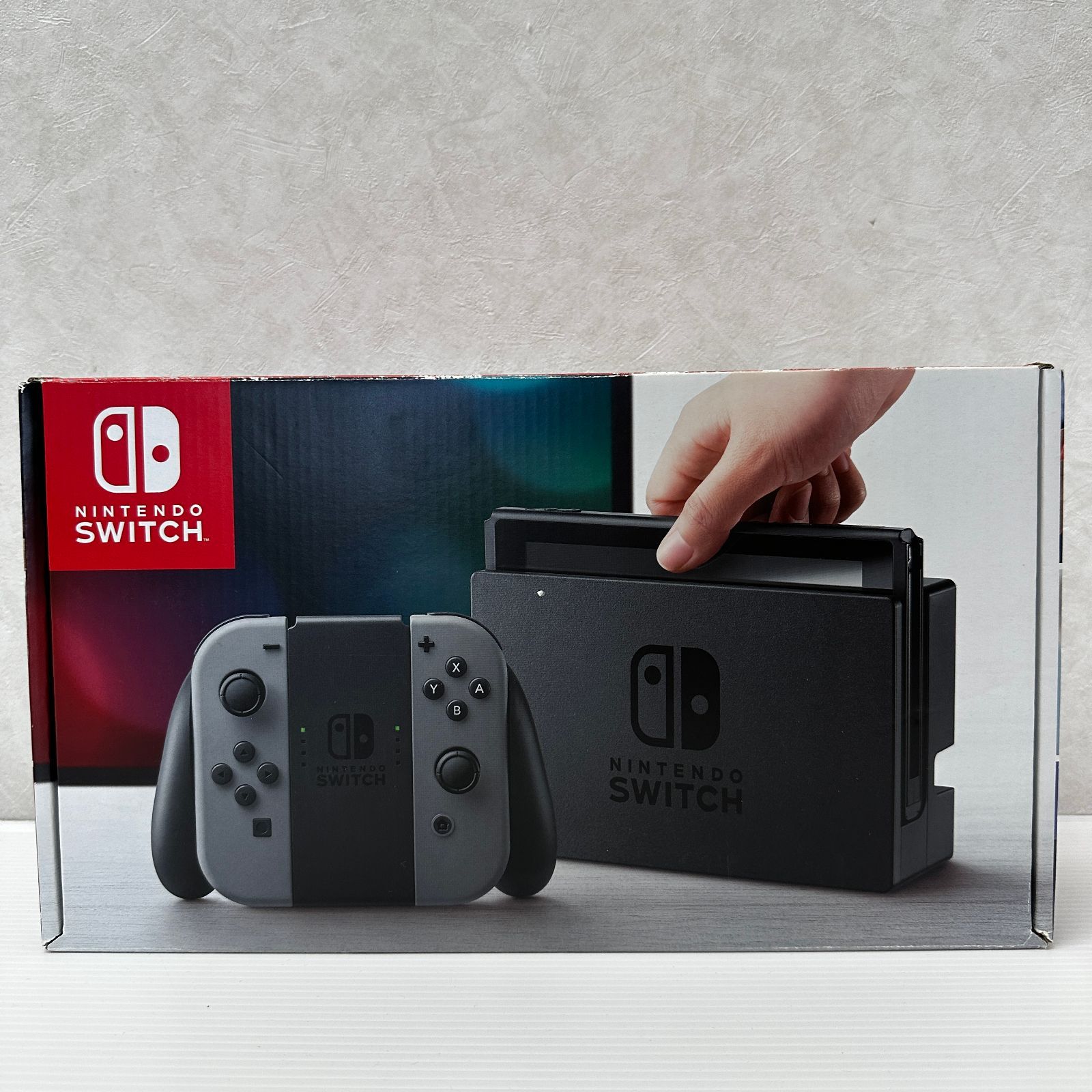 Nintendo Switch本体 Joy-Con (L) ⁄ (R) グレー 初期型 中古品 初期