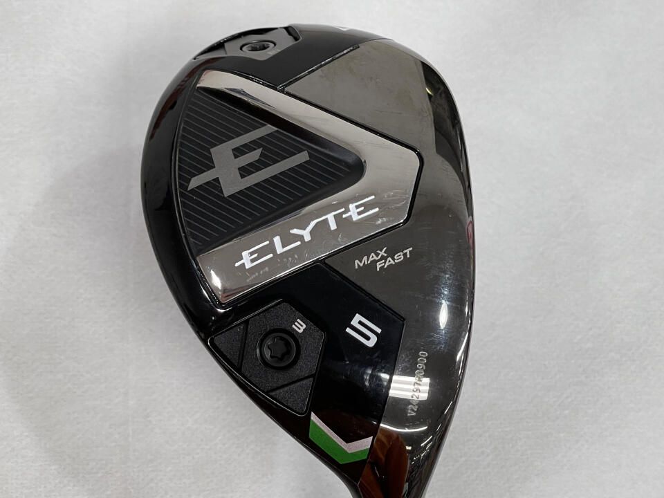 キャロウェイ　ELYTE MAX FAST　24度　LIN-Q GREEN 40 for Callaway　Rフレックス　ユーティリティ　中古　ゴルフドゥ！倉敷笹沖店【最短即日発送】