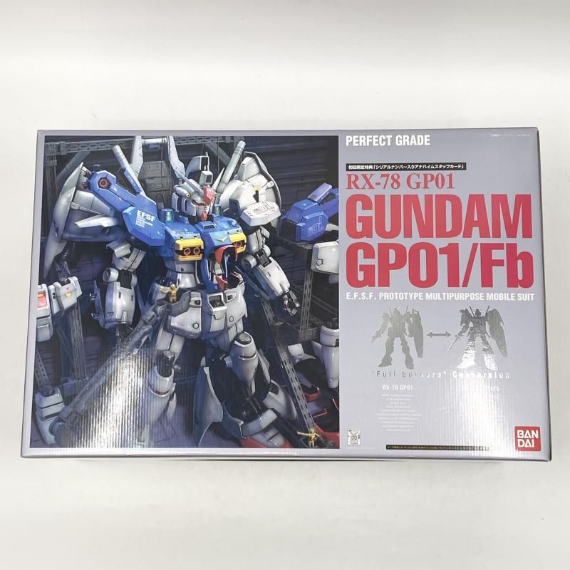 【中古】未組立 PG 1/60 RX-78 GP01 ガンダムGP01/Fb バンダイ 機動戦記ガンダム0083[17][240017768914]