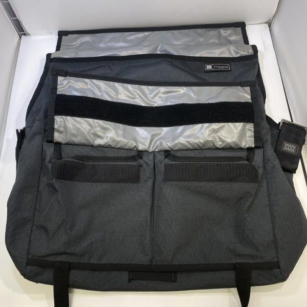 MISSION WORKSHOP メッセンジャー ネイビー 中古】MISSION WORKSHOP USA製 メッセンジャーバッグ ネイビー
