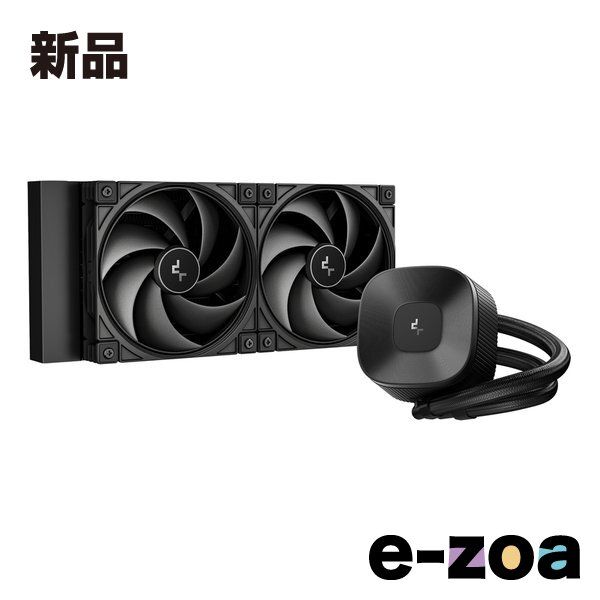 DEEPCOOL ディープクール LE240 V2 ZERO DARK R-LE240ZERO-BKLNMD-G-1ZD (2667730)