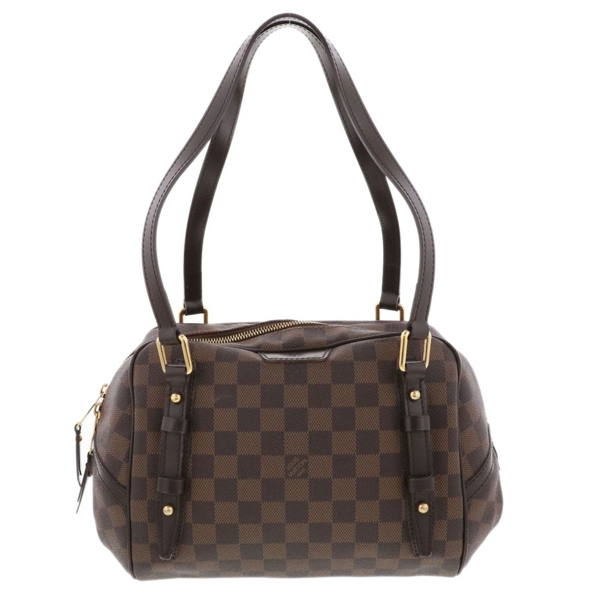 LOUIS VUITTON ルイ・ヴィトン リヴィントンPM ボストンバッグ N41157 レディース ブラウン 中古