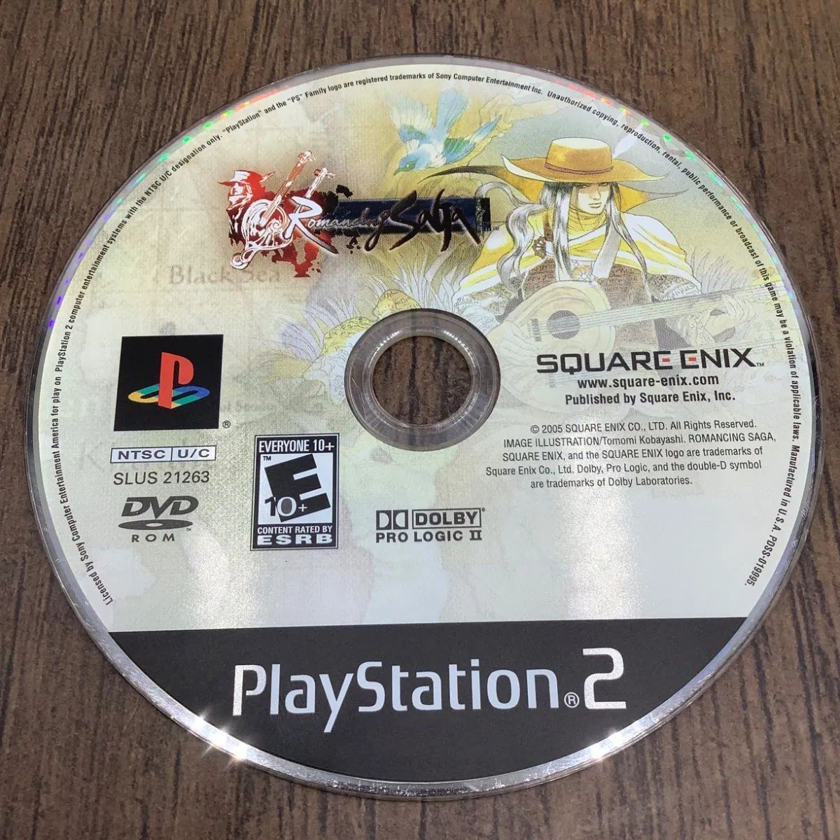PS2 ゲームソフト 北米版 ROMANCING SAGA ロマンシングサガ 0507-609