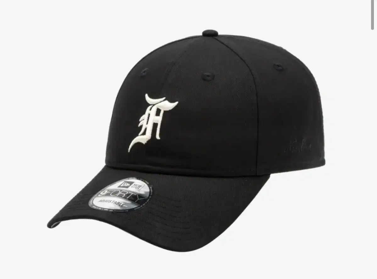 NEW ERA x FEAR OF GOD 9FORTY シカゴ ホワイト ソックス アジャスタブル キャップ ブラック