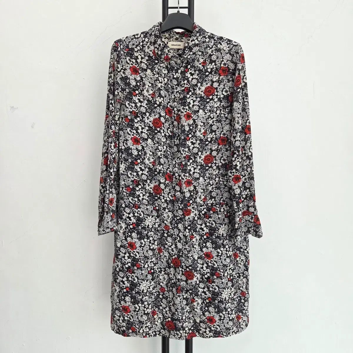 正規品 ZADIG&VOLTAIRE ザディグ・エ・ヴォルテール フラワー ロング ONE PIECE 10,278円