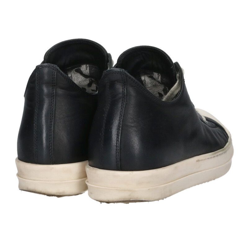 リックオウエンス RAMONES LOW ラモーンズレザーローカットスニーカー