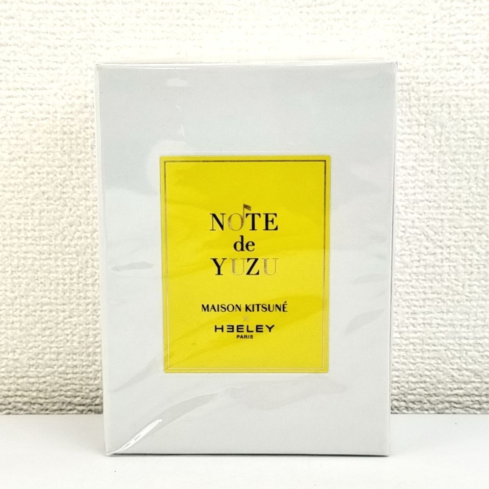 【 HEELEY × MAISON KITSUNE 】F 1 A-1 未開封 100ml NOTE de YUZU ヒーリー × メゾンキツネ ノート デ ユズ EDP オードパルファム 香水 フレグランス