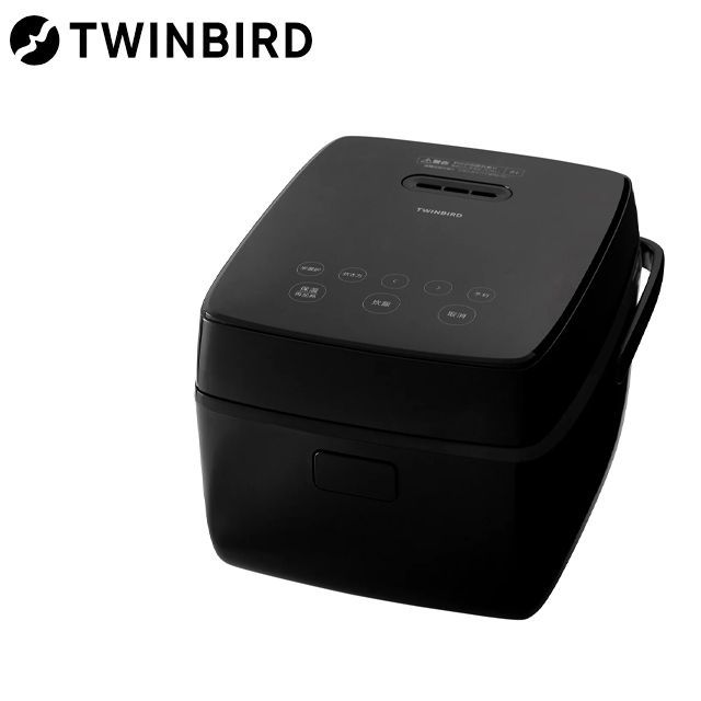 【新品・正規品】ツインバード はやくておいしい3合IH炊飯器 RM-D793B ブラック コンパクトでシンプルなスクエアデザイン 3mm厚丸釜×大火力IH1000Wではやく、おいしく 11,248円