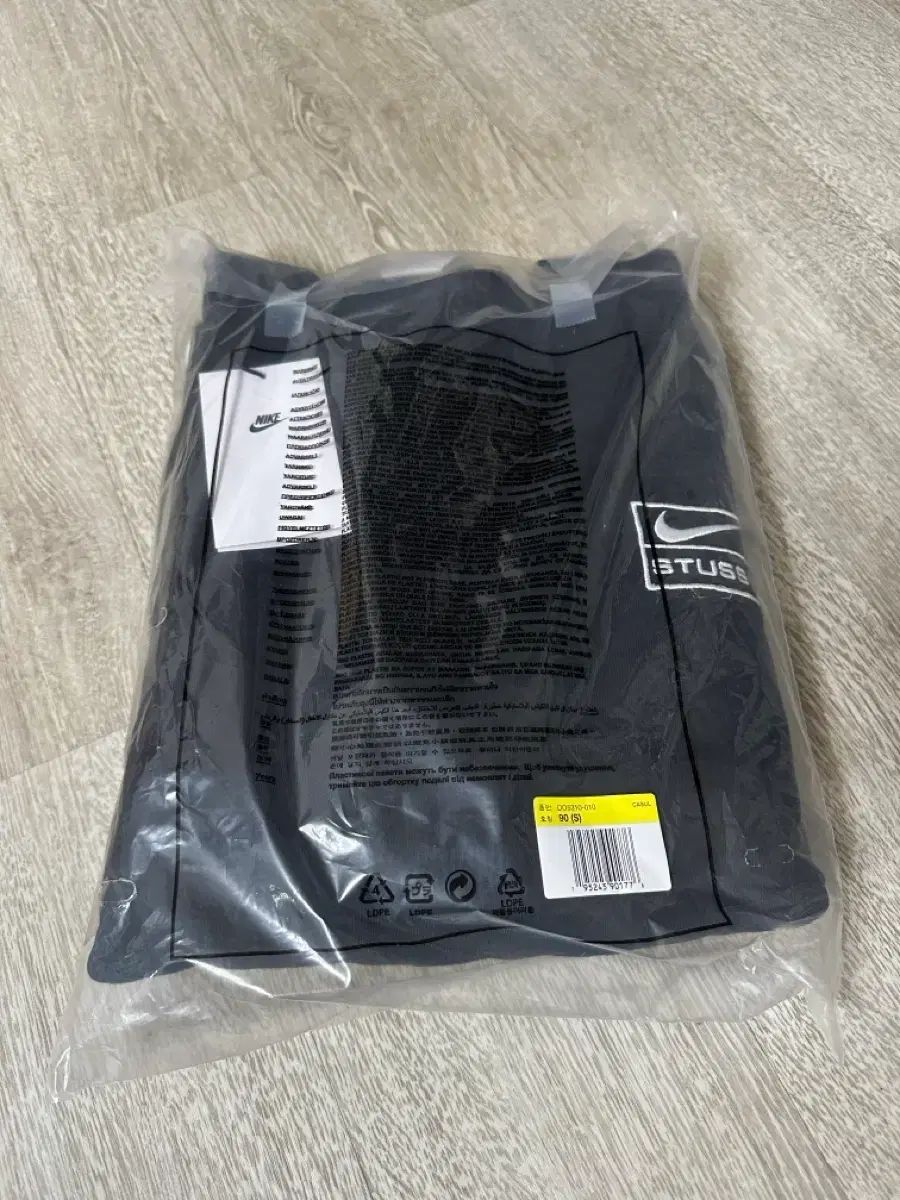 S NIKE STUSSY スウェット ブラック