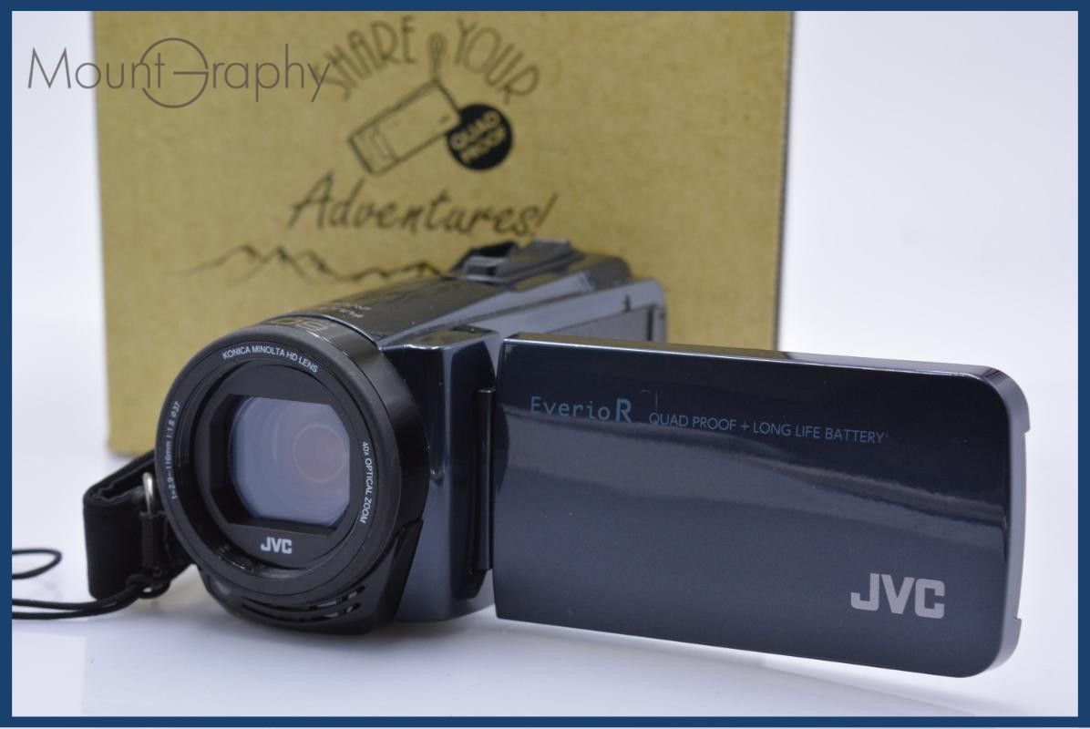 【動作保証】 ビクター JVC Everio GZ-R470 40x 元箱付 同梱無料 #yk7765
