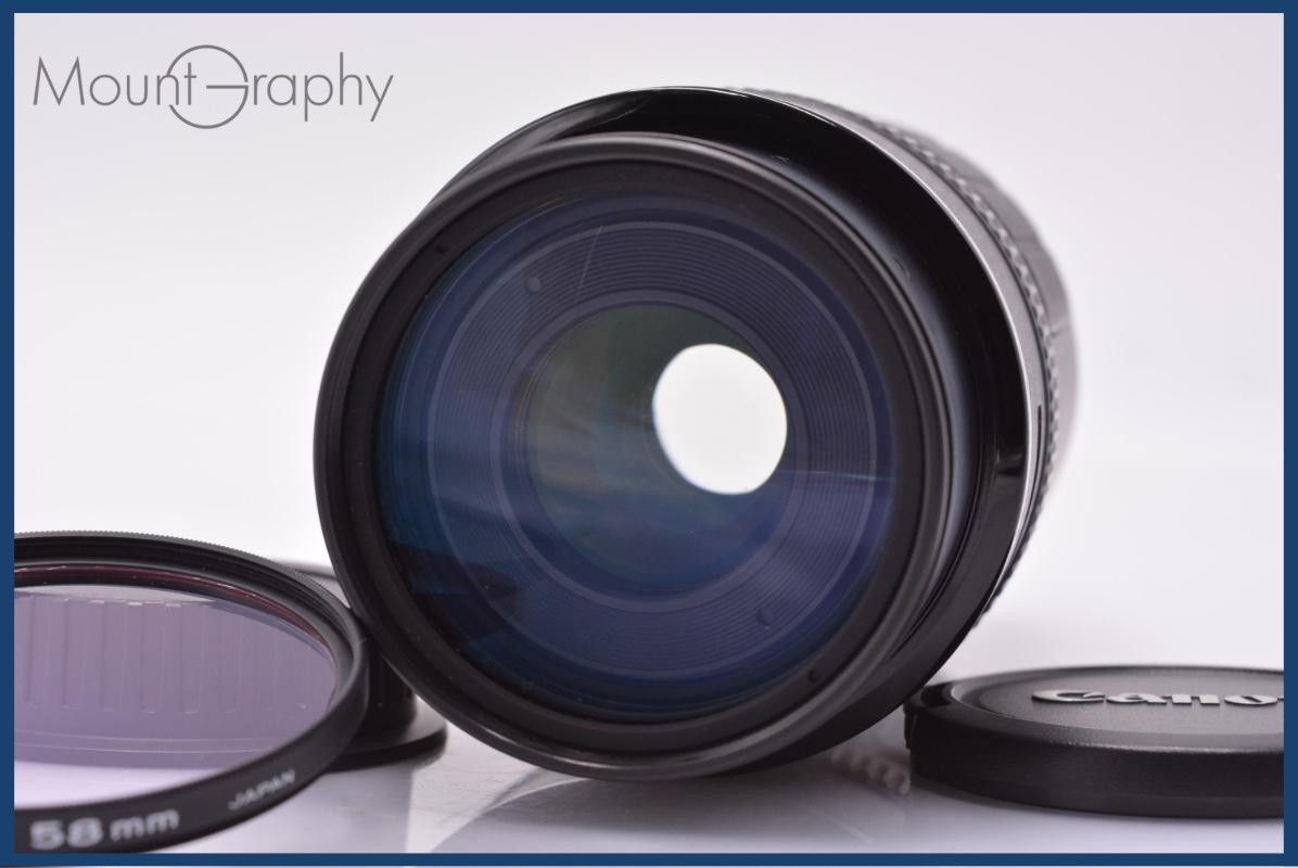 【動作保証】 キヤノン Canon EF 100-300mm F5.6 前後キャップ&amp;レンズフィルター付 同梱無料 #am4021 動作保証】 キヤノン Canon EF 100-300mm F5.6 前後キャップ&レンズ