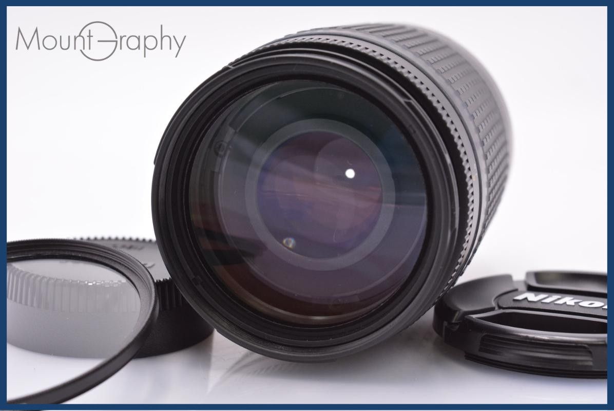 【動作保証】 ニコン Nikon AF NIKKOR 70-300mm F4-5.6 G 前後キャップ&レンズフィルター付 同梱無料 #yk7802 9,561円