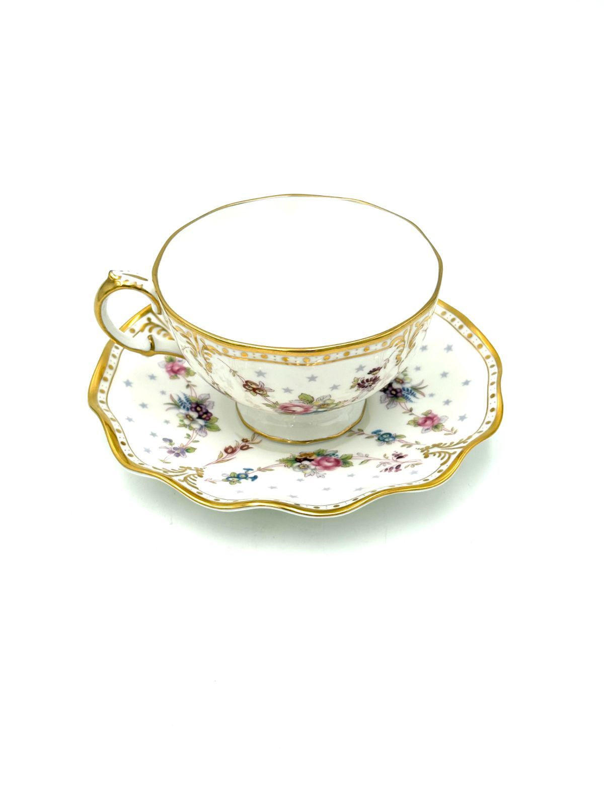 ロイヤルクラウンダービー　RoyalCrownDerby　ロイヤルアントワネット　カップ＆ソーサー　1客