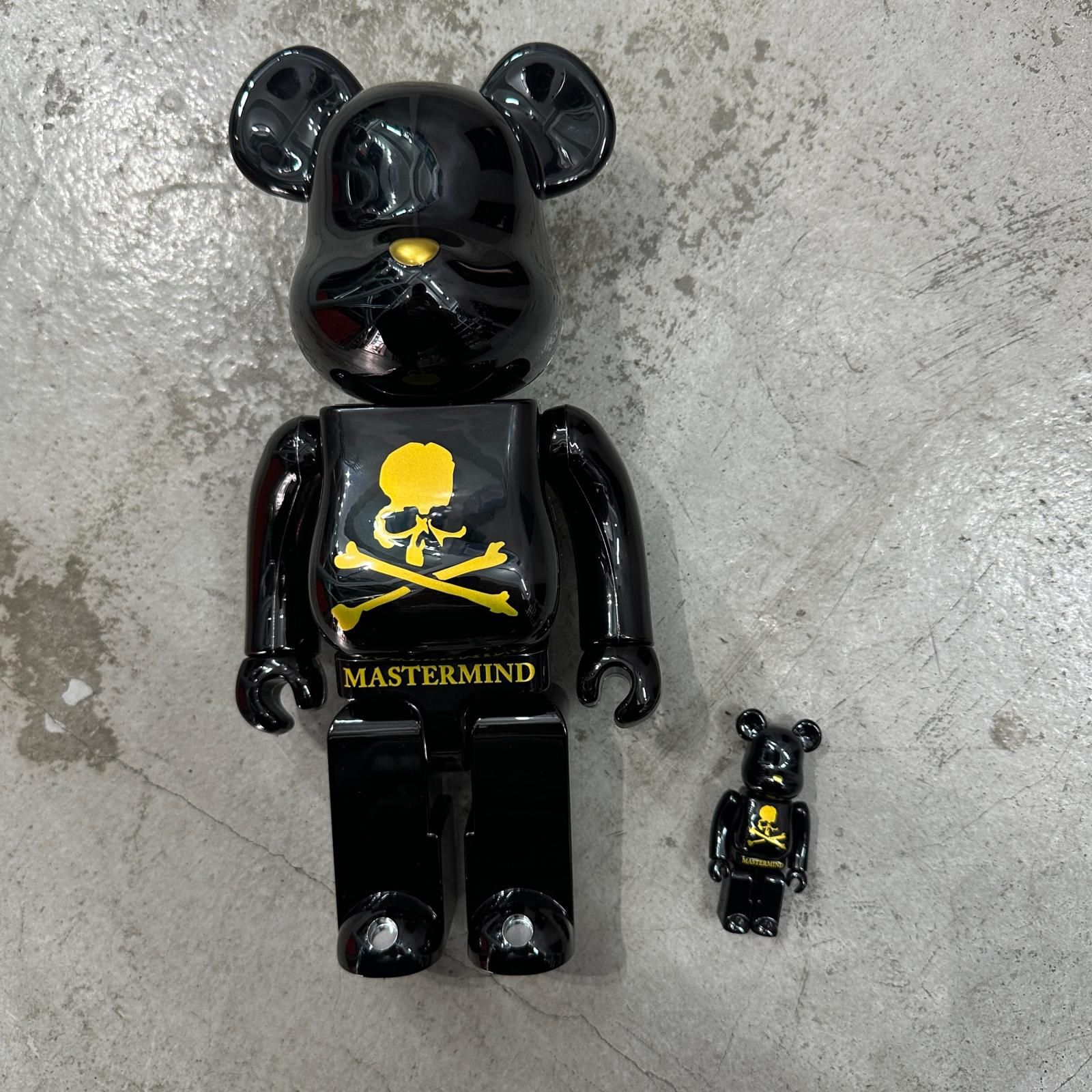 MEDICOM TOY × mastermind JAPAN BE@RBRICK 400％ 100％ 繁栄 