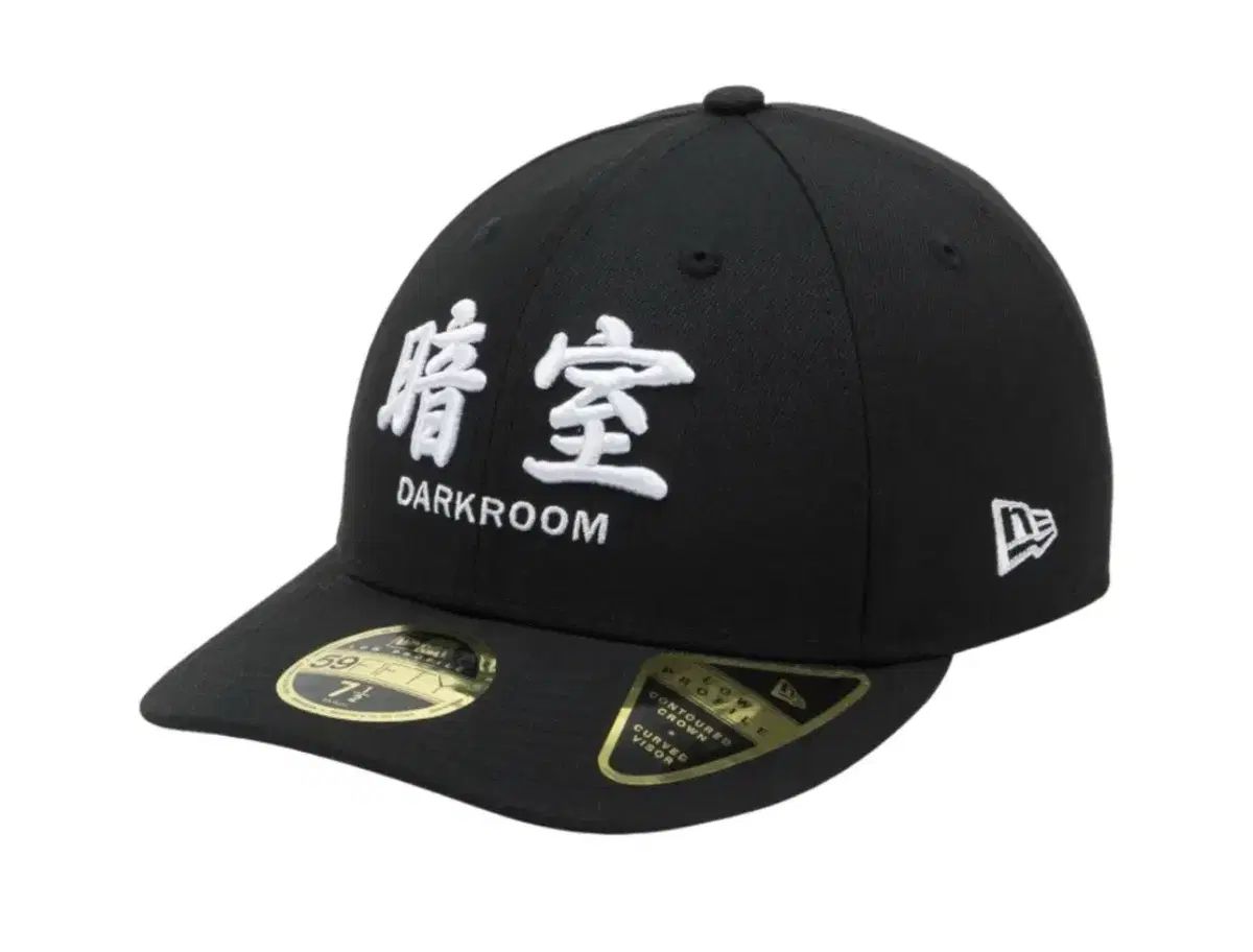 ダークルーム スタジオ x NEW ERA フィッテッド キャップ ブラック (SIZE : 738)