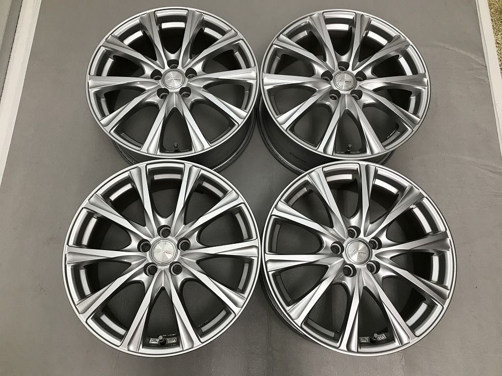◎傷少良品 17inc 7J +50 100/5H 即納 個人宅OK 4本 検) プリウス