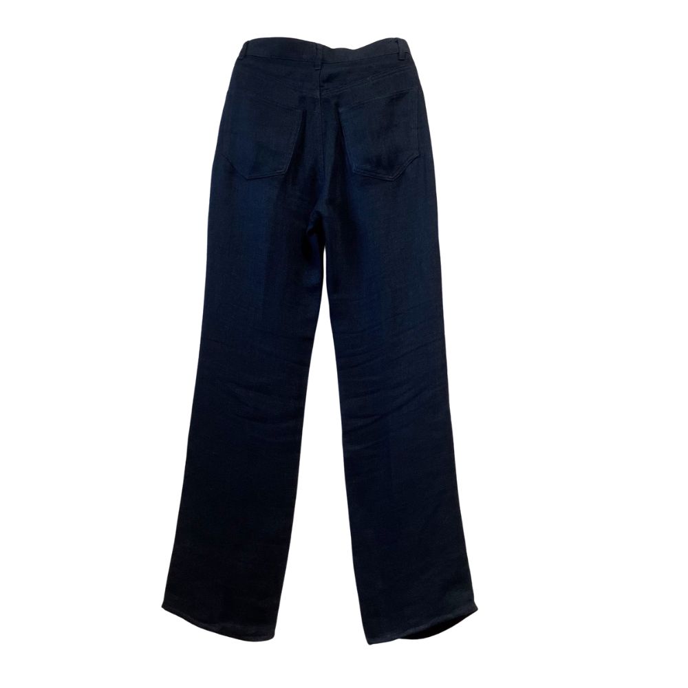 名作】AURALEE オーラリー LINEN DOUBLE FACE 5P PANTS 0 リネン