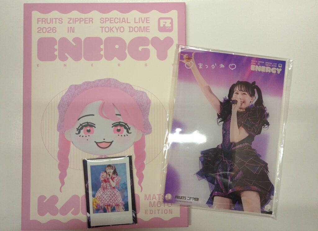 FRUITS ZIPPER 松本かれん ver. SPECIAL LIVE写真集 ENERGY