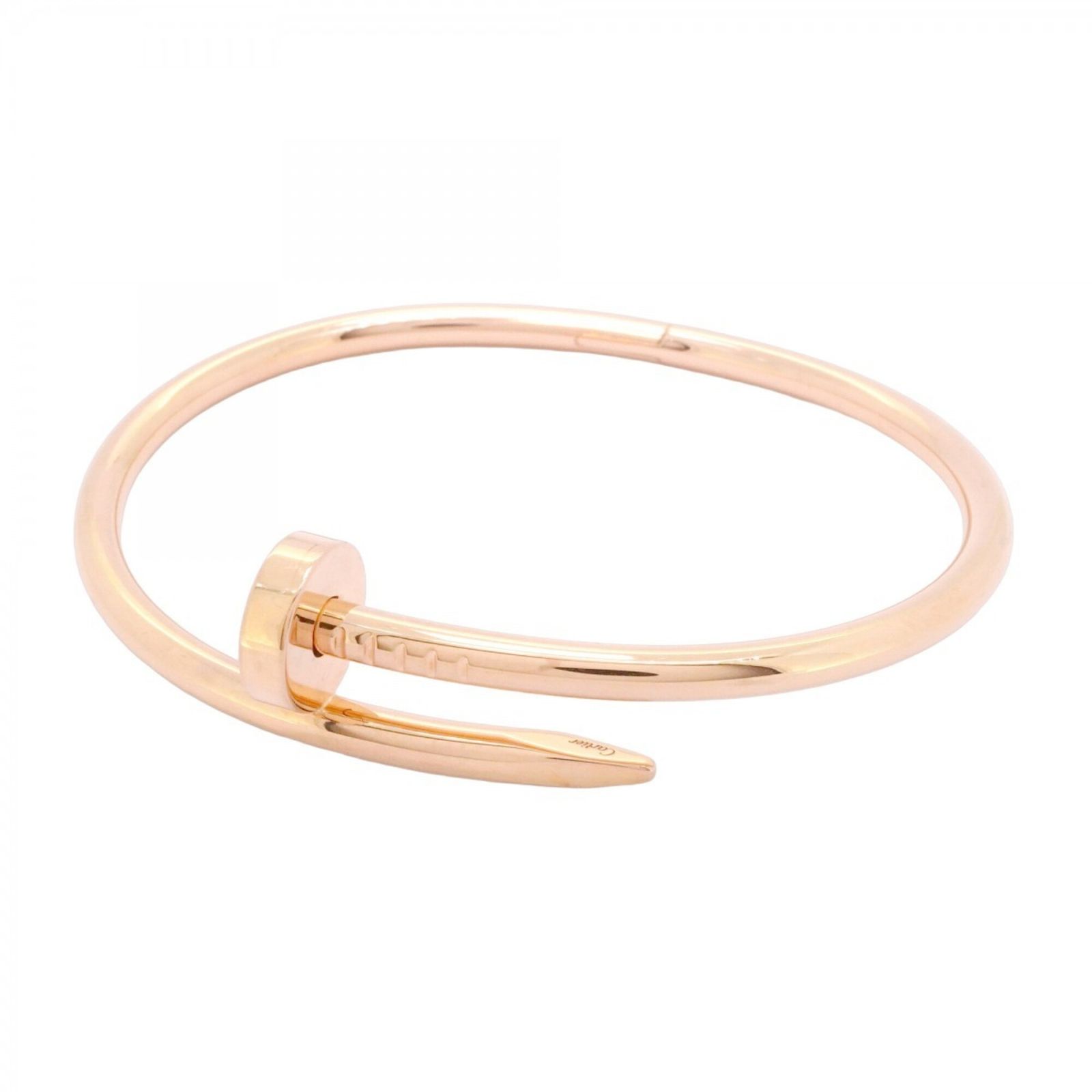カルティエ(Cartier) カルティエ バングル ジュストアンクル 18KPG ピンクゴールドメンズ レディース P2746161