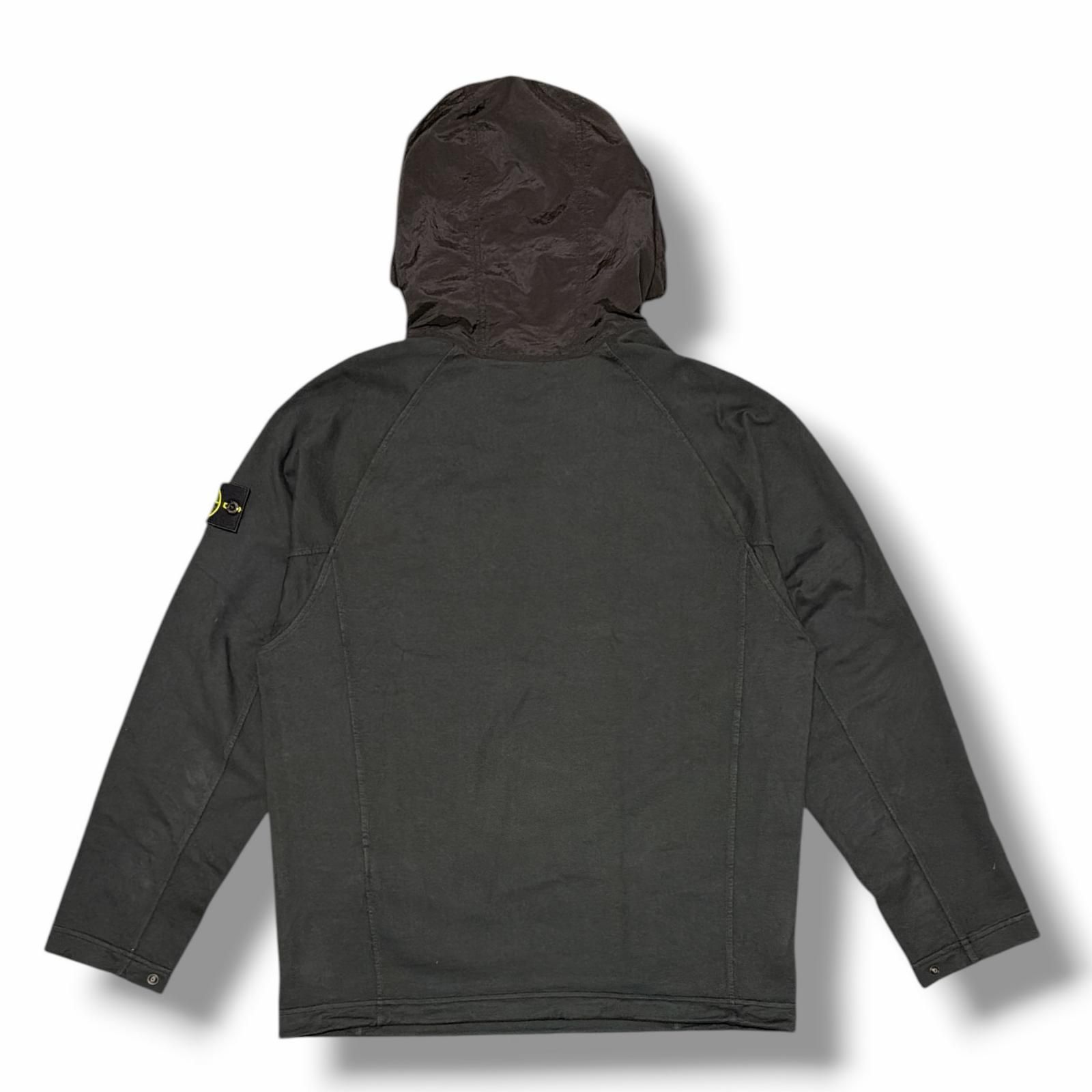 STONE ISLAND cotton jesery hoodie コットンジャージフーディー 