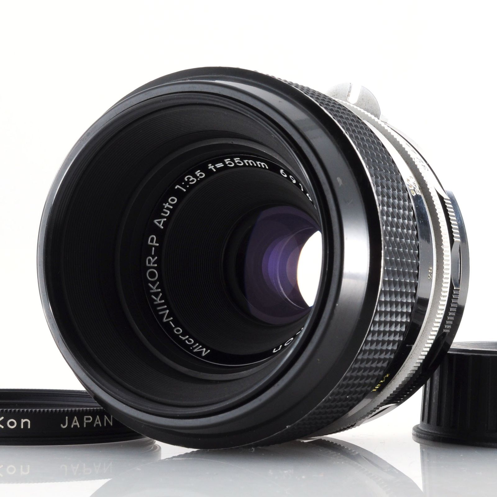 【ニコン】Nikon Micro-NIKKOR-P 55mm F3.5 マクロレンズ 動作良好 #P613