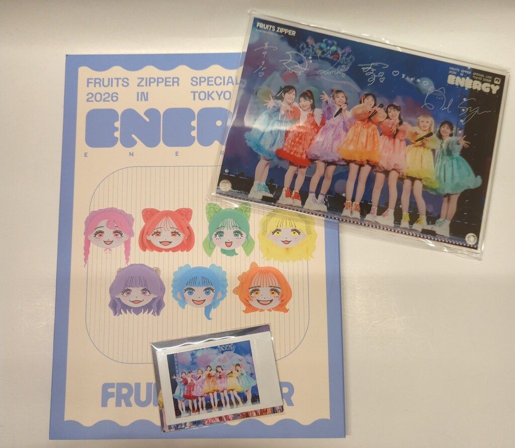 FRUITS ZIPPER PREMIUM版 SPECIAL LIVE写真集 ENERGY