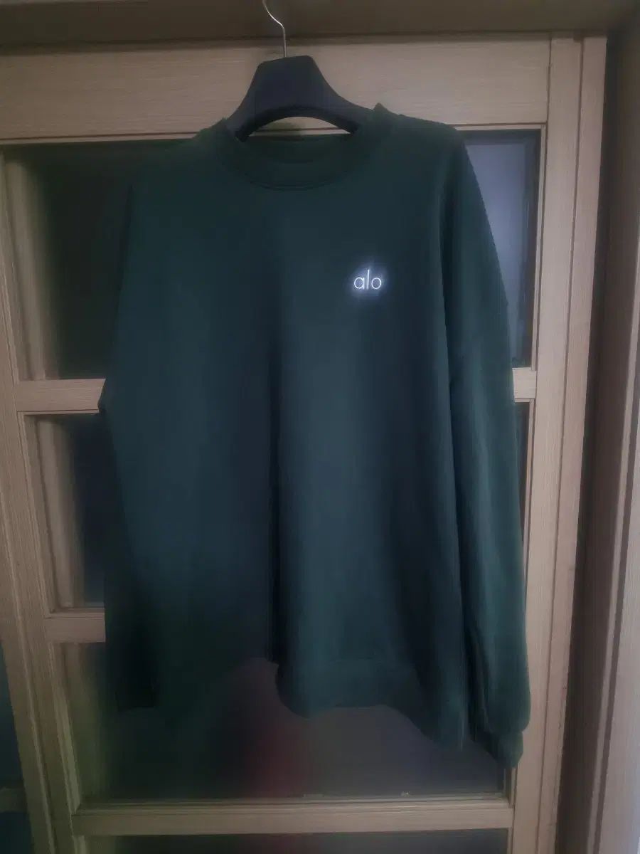 ALO アロ DARK GREEN スウェット m
