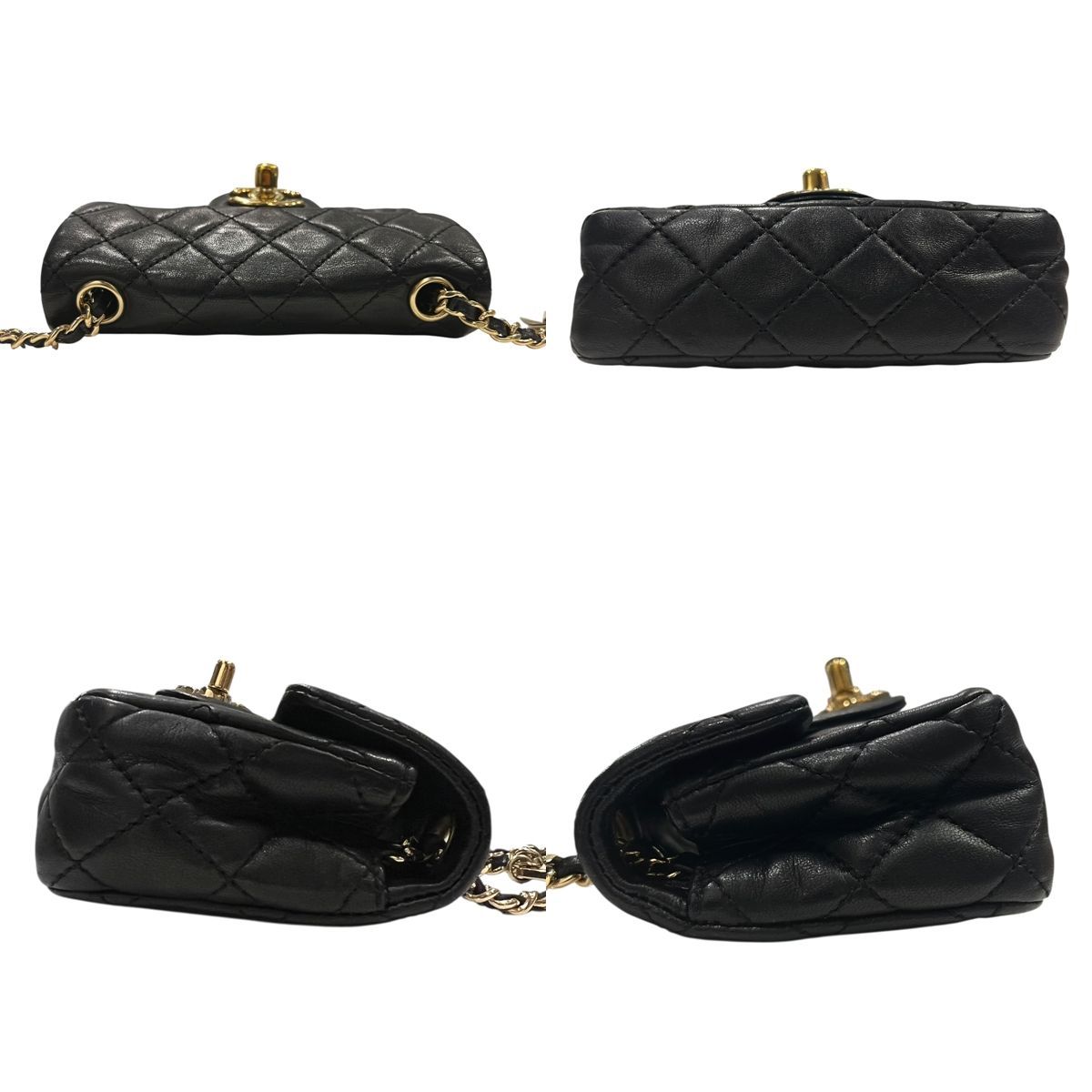 中古】 CHANEL シャネル ショルダーバッグ ミニマトラッセ チェーン