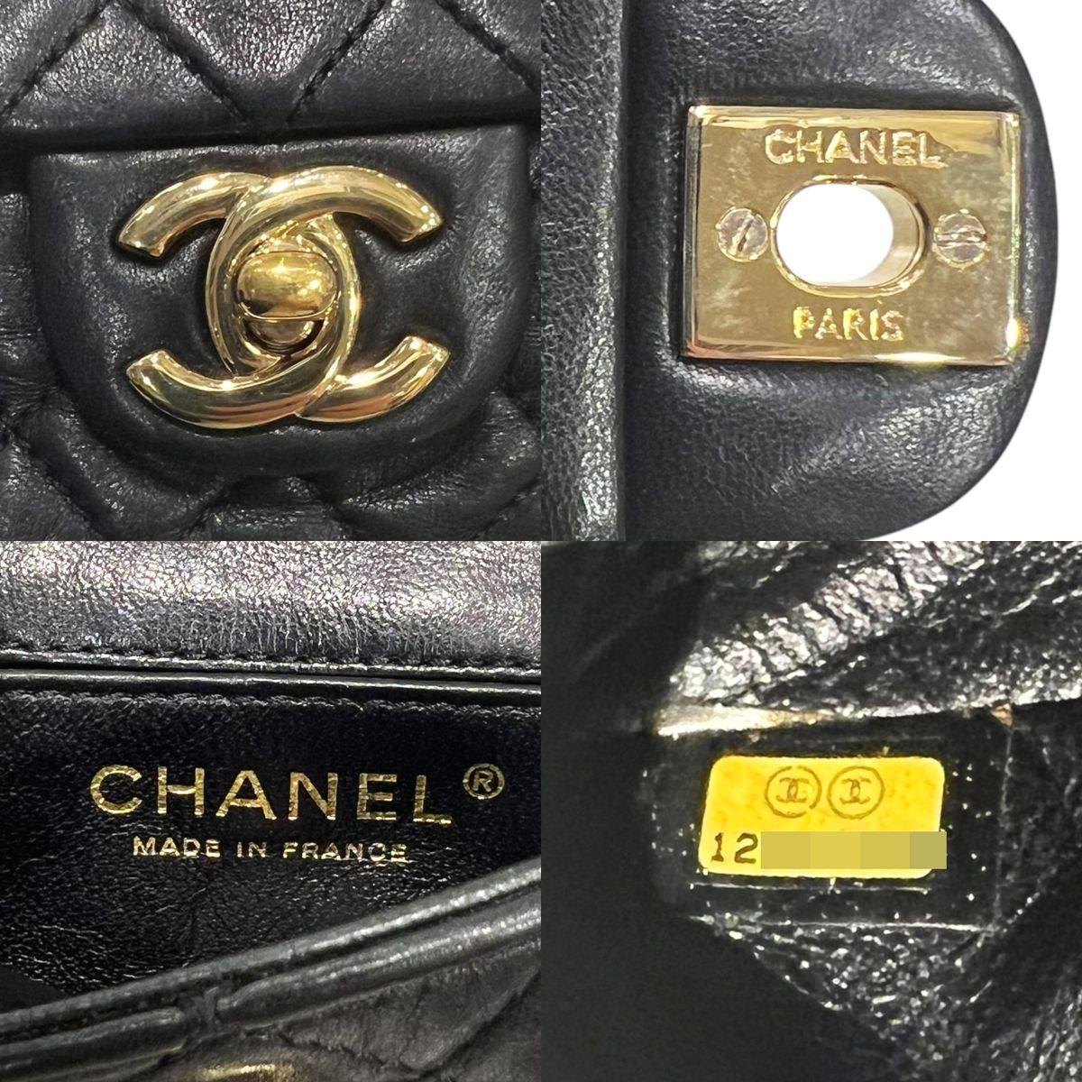 【中古】 CHANEL シャネル  ショルダーバッグ ミニマトラッセ チェーンショルダー バッグ バレンタインシリーズ レディース ラムスキン ブラック ゴールド金具25027235 SA 中古】 CHANEL シャネル ショルダーバッグ ミニマトラッセ チェーン