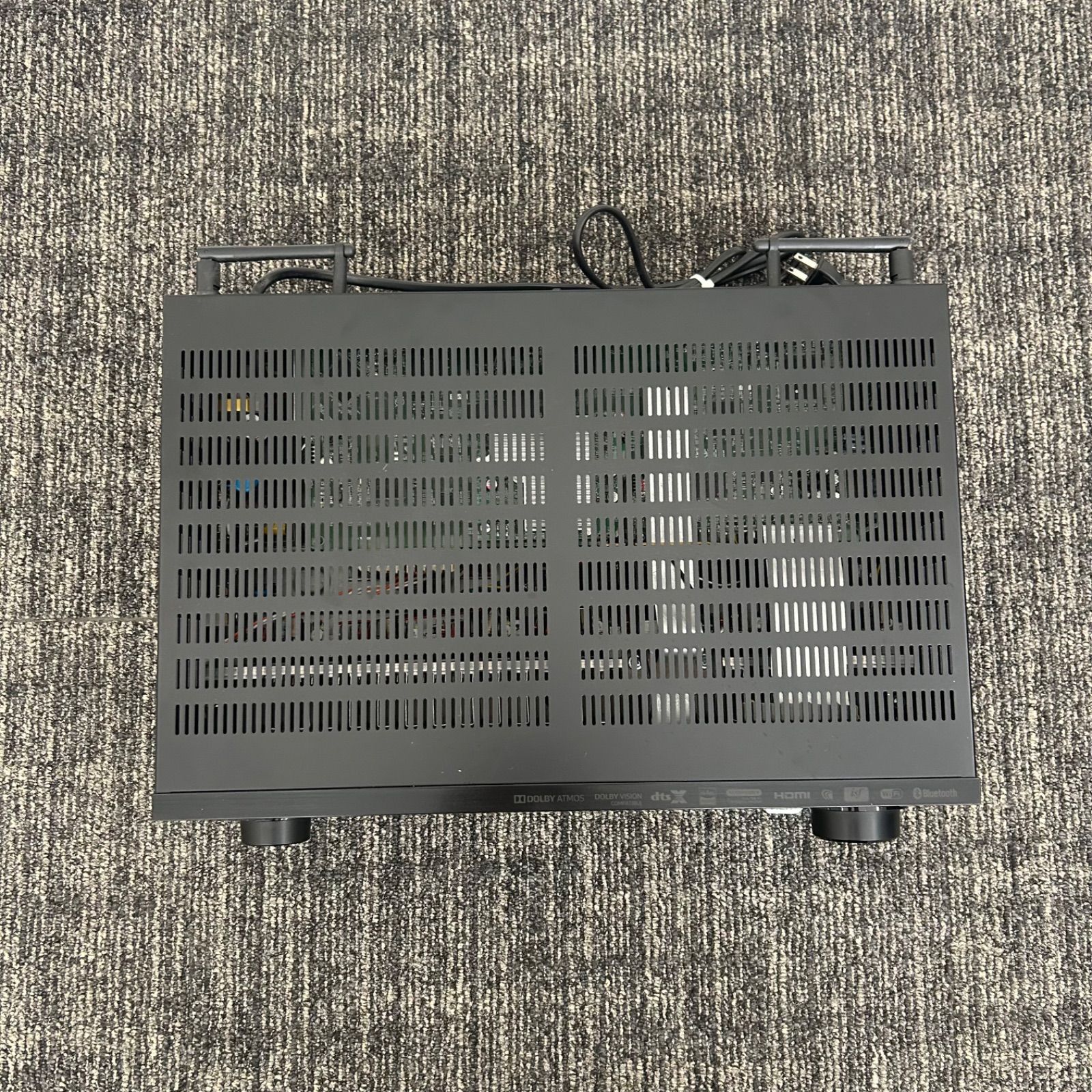 DENON】 AVR-X2400H AVアンプ NS-F210 スピーカー7本付き - メルカリ
