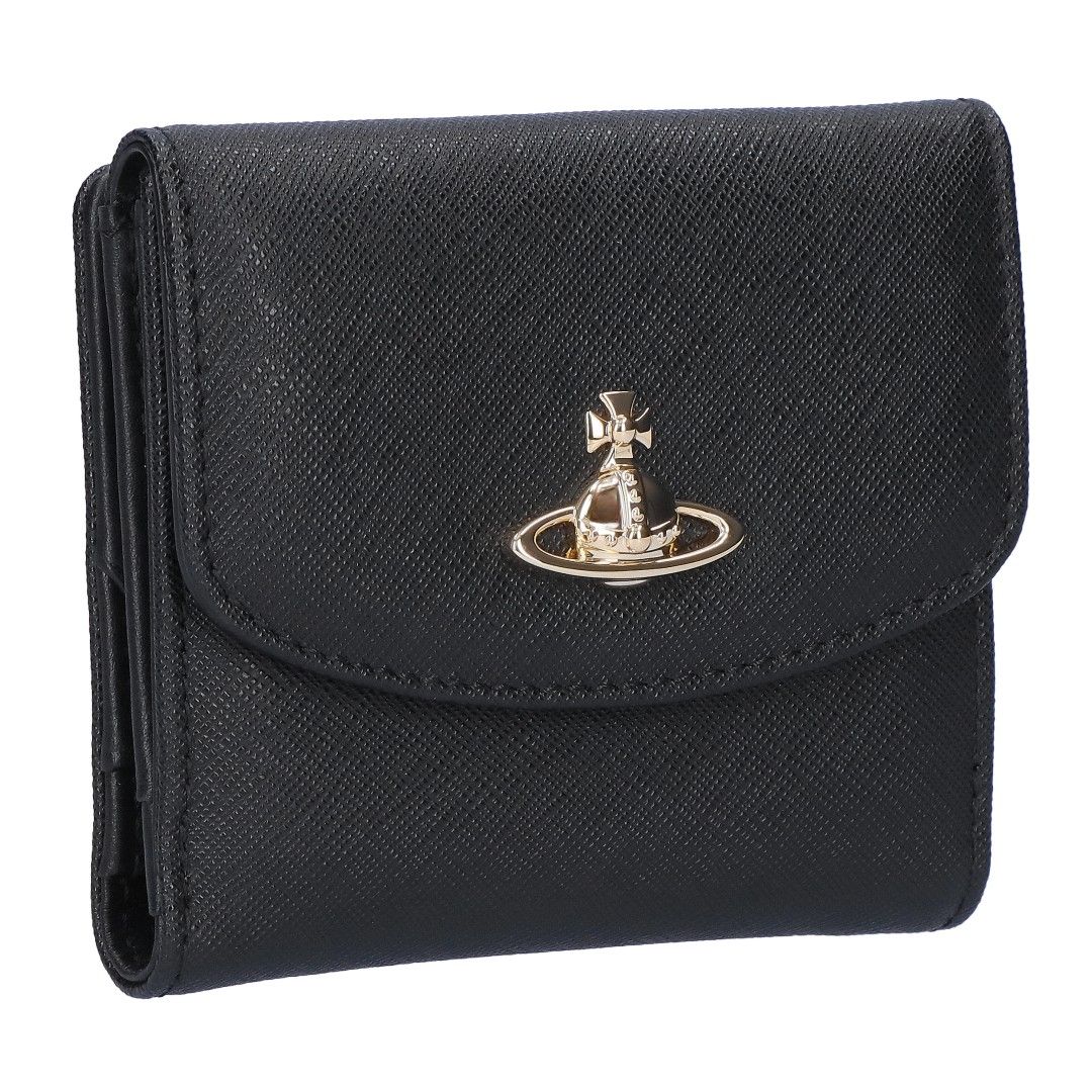 ヴィヴィアンウエストウッド VIVIENNE WESTWOOD 折財布 二つ折り財布 51150032W L001N N402 BLACK